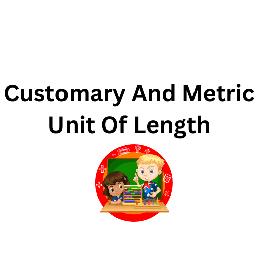 Customary And Metric Unit Of Length